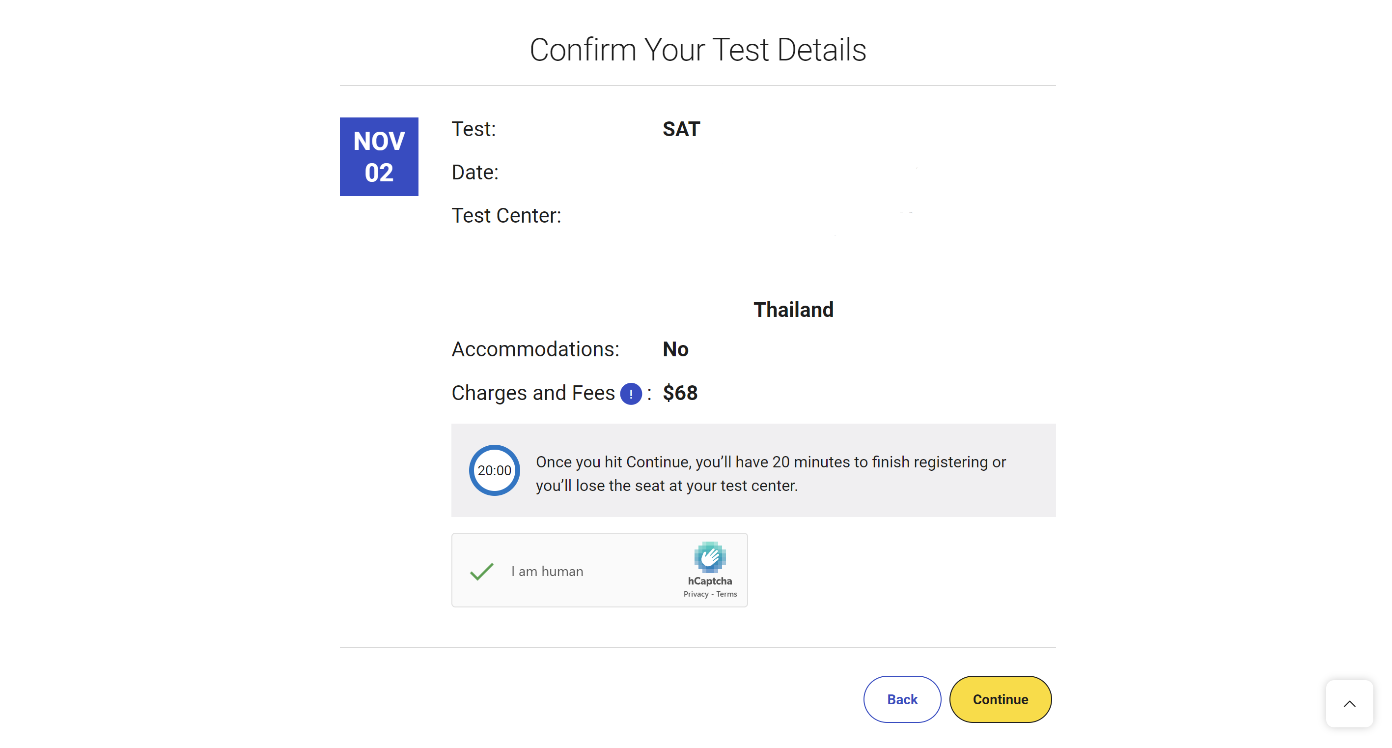 สมัครสอบ SAT ออนไลน์ 