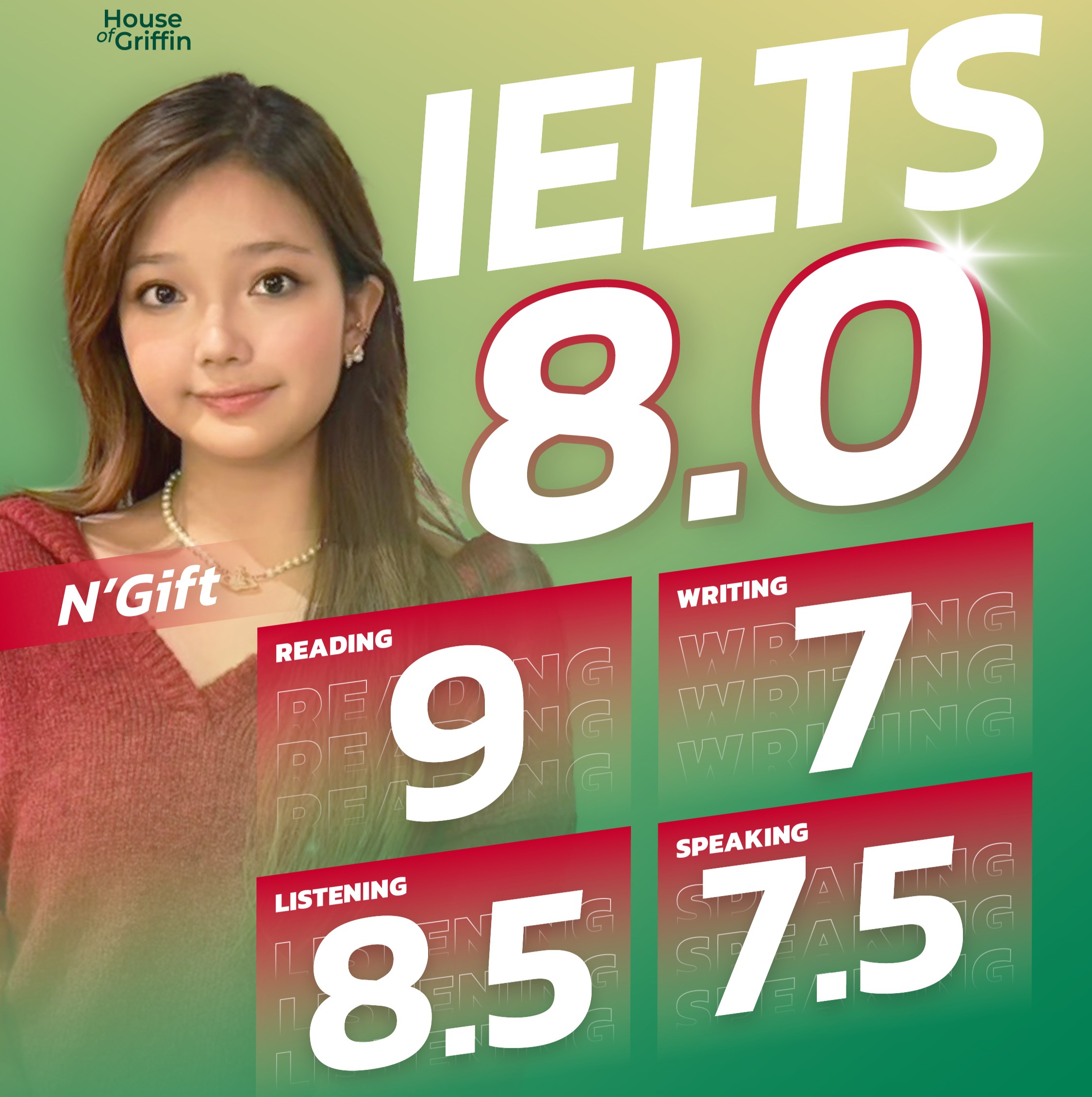 คะแนน IELTS N' Gift