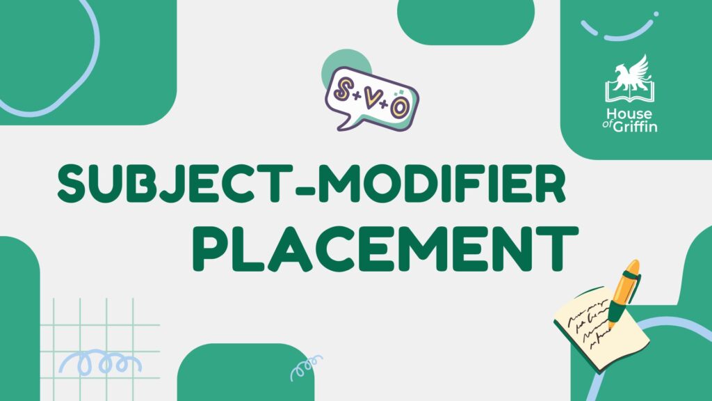การหา Subject ใน ประโยคขยายประธาน Subject Modifier Placement