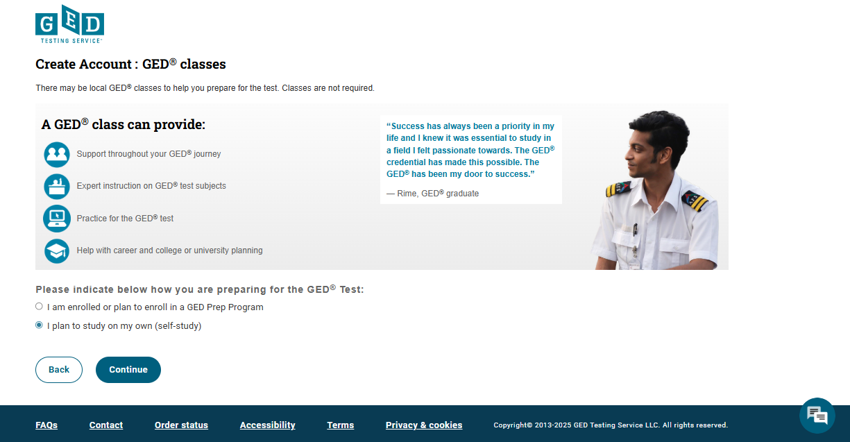 สมัครสอบ GED เลือกวิธีการเตรียมสอบ