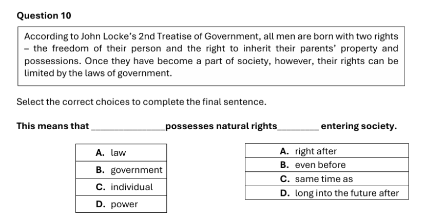 GED Social Studies Question and Answer 2