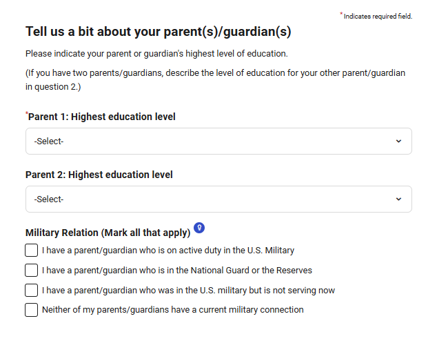 สมัครสอบ SAT ตอบคำถาม 1.2