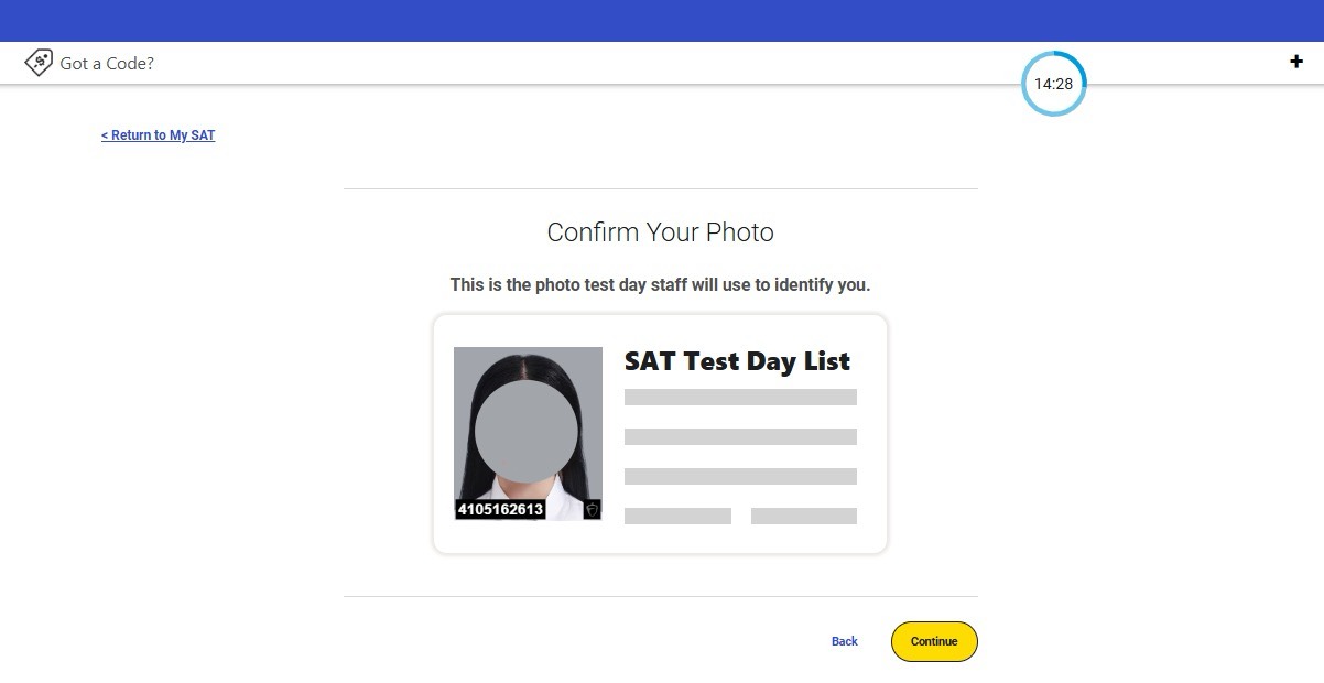 สมัครสอบ SAT อัปโหลดรูปภาพ 7