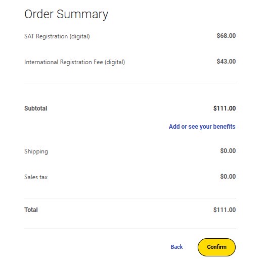 สมัครสอบ SAT ข้อมูลการสมัครสอบ 3