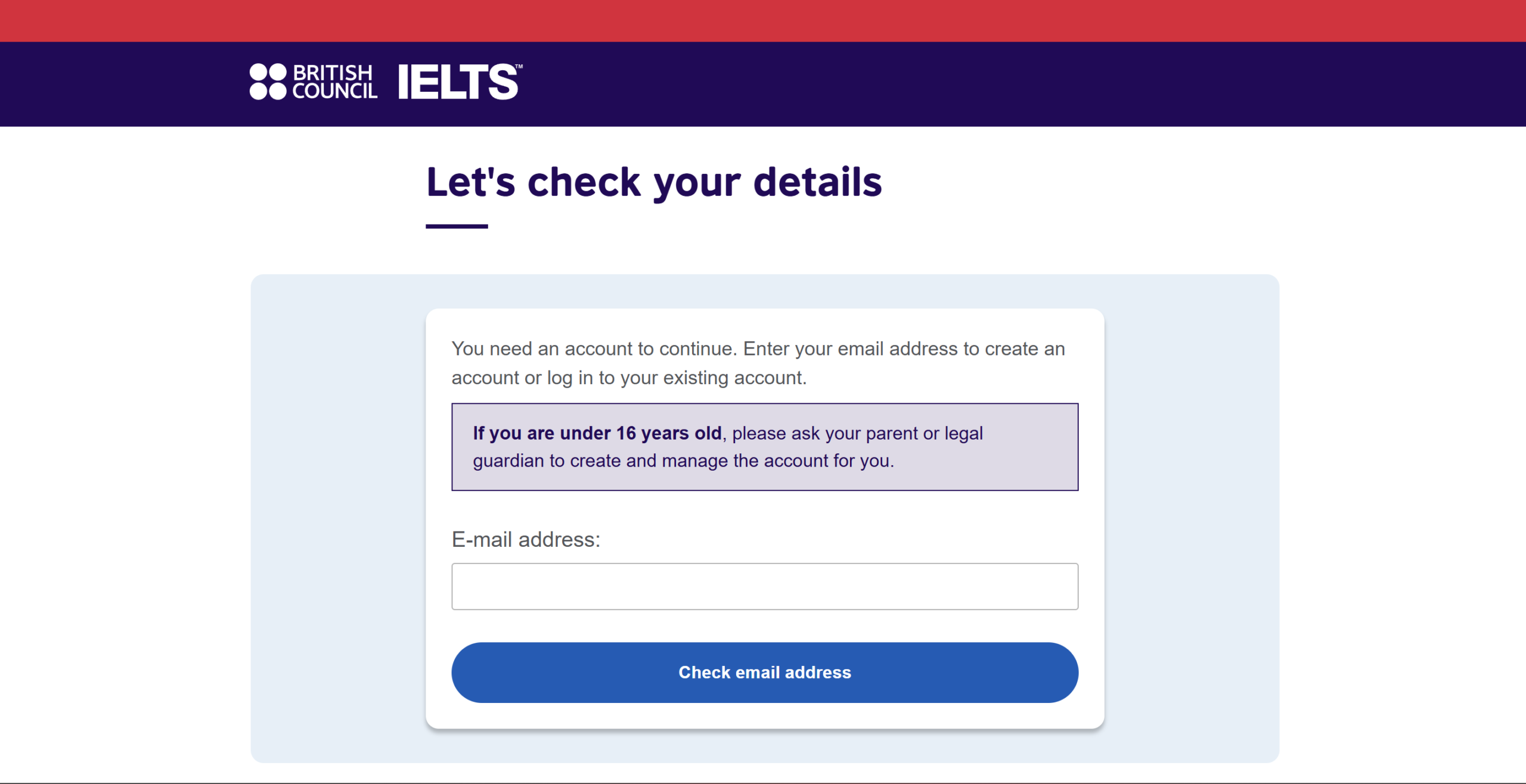 ขั้นตอนสมัครสอบ IELTS British Council ขั้นแรก