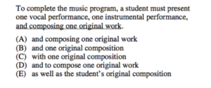ตัวอย่างคำถามหัวข้อ Parallelism