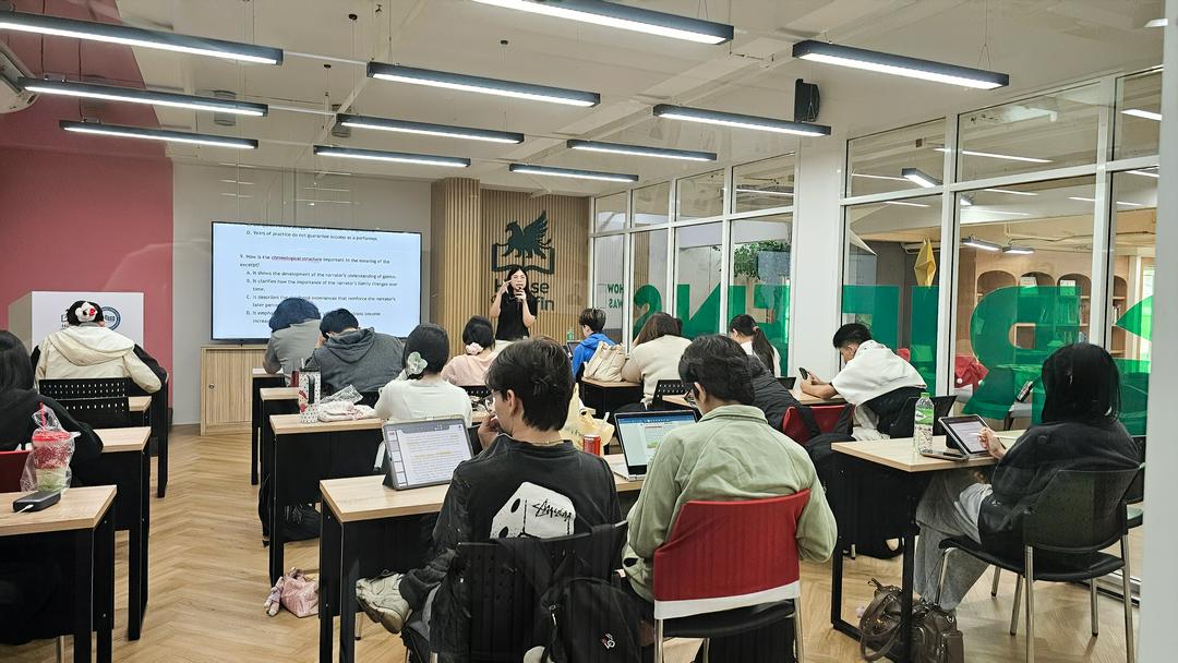 บรรยากาศเรียน GED ที่ House of Griffin