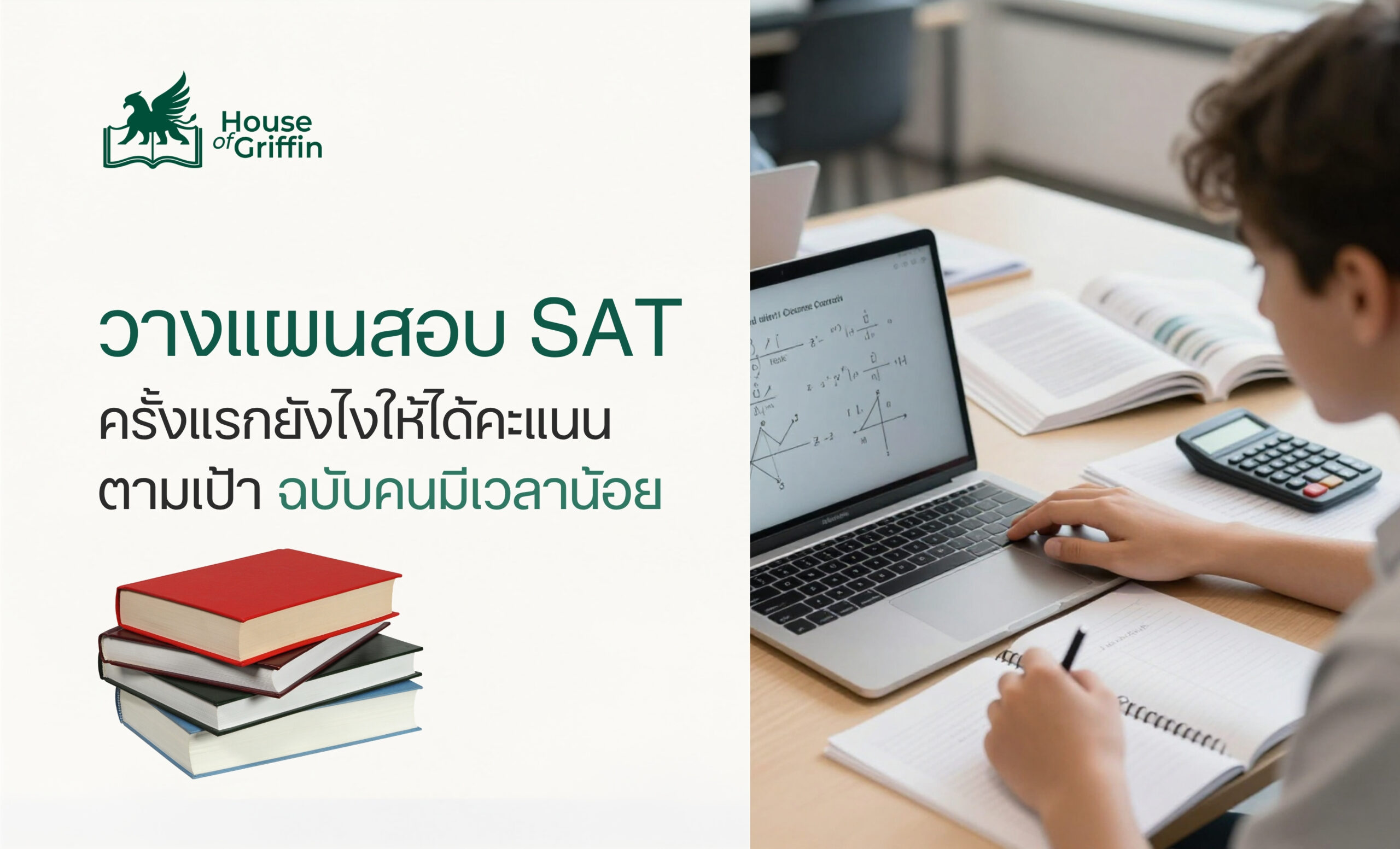วางแผนสอบ SAT ครั้งแรกยังไงให้ได้คะแนนตามเป้า ฉบับคนมีเวลาน้อย